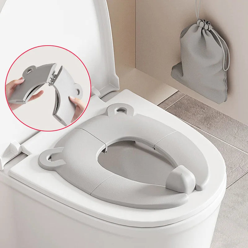 Réducteur de toilettes pliant Pipouette